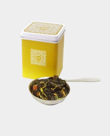 Celebrate zwarte thee met chai in theeblik