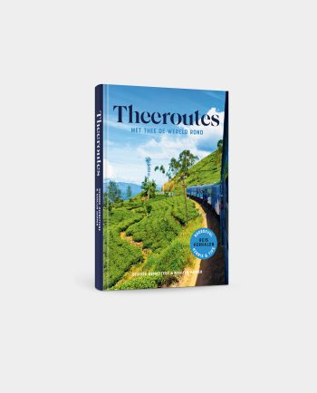 Boek theeroutes boek voor de theeliefhebber die van reizen houdt.