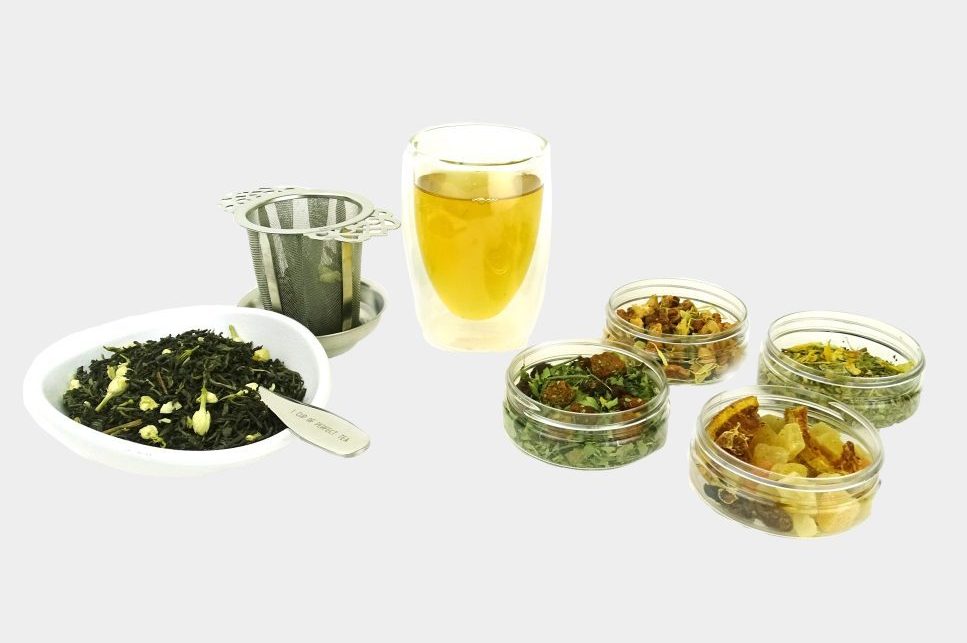 thee zetten met losse thee