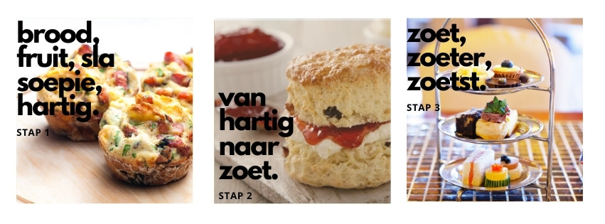 high tea recepten